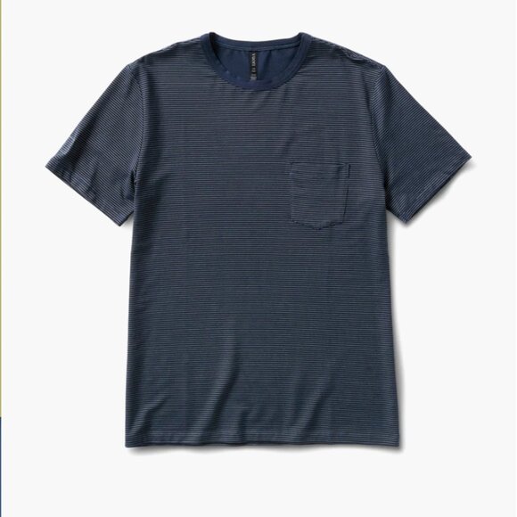 Vuori Mens Linear Tech Tee Ink L - Picture 4 of 12